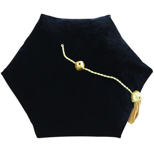 Deluxe Doctorate 6 Sided Tam - Graduation Cap&Gown