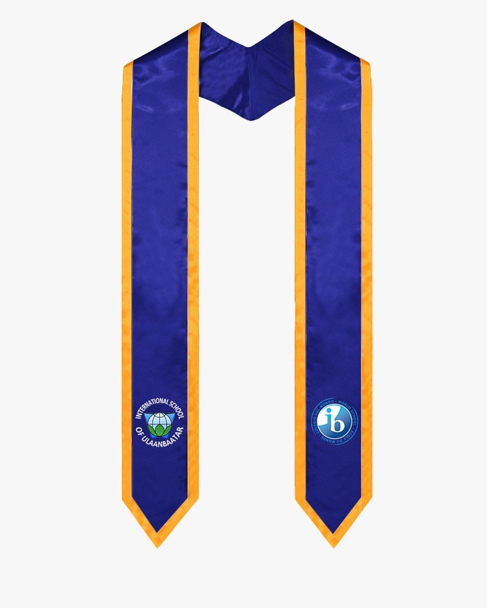 Custom Classic Honor Stole with Trim - Graduation Cap&Gown