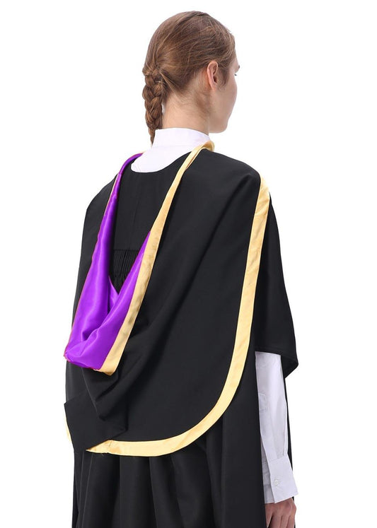 Custom Exquisite UK British Style Graduation Academic Hood - Graduation Cap&Gown