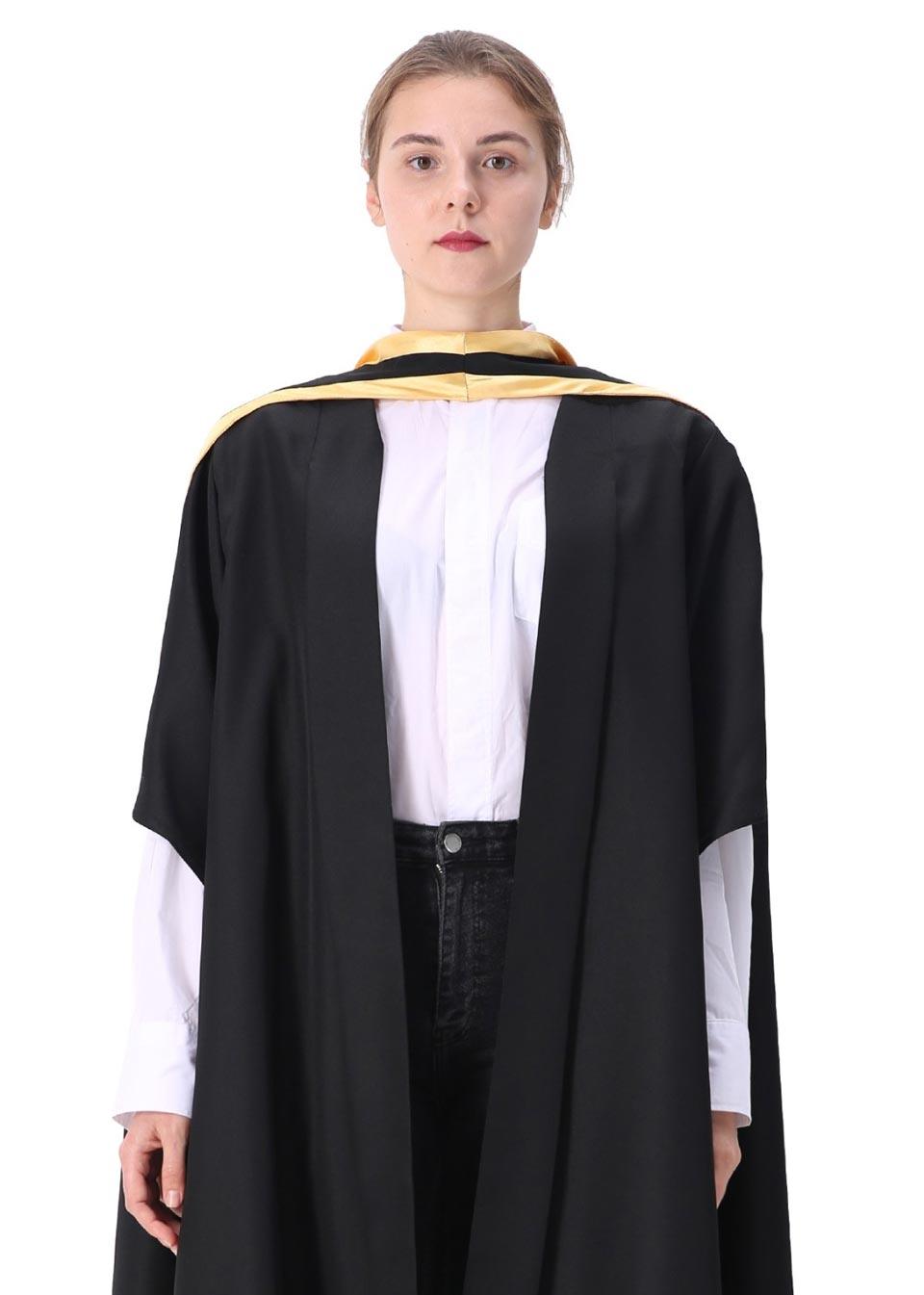 Custom Exquisite UK British Style Graduation Academic Hood - Graduation Cap&Gown