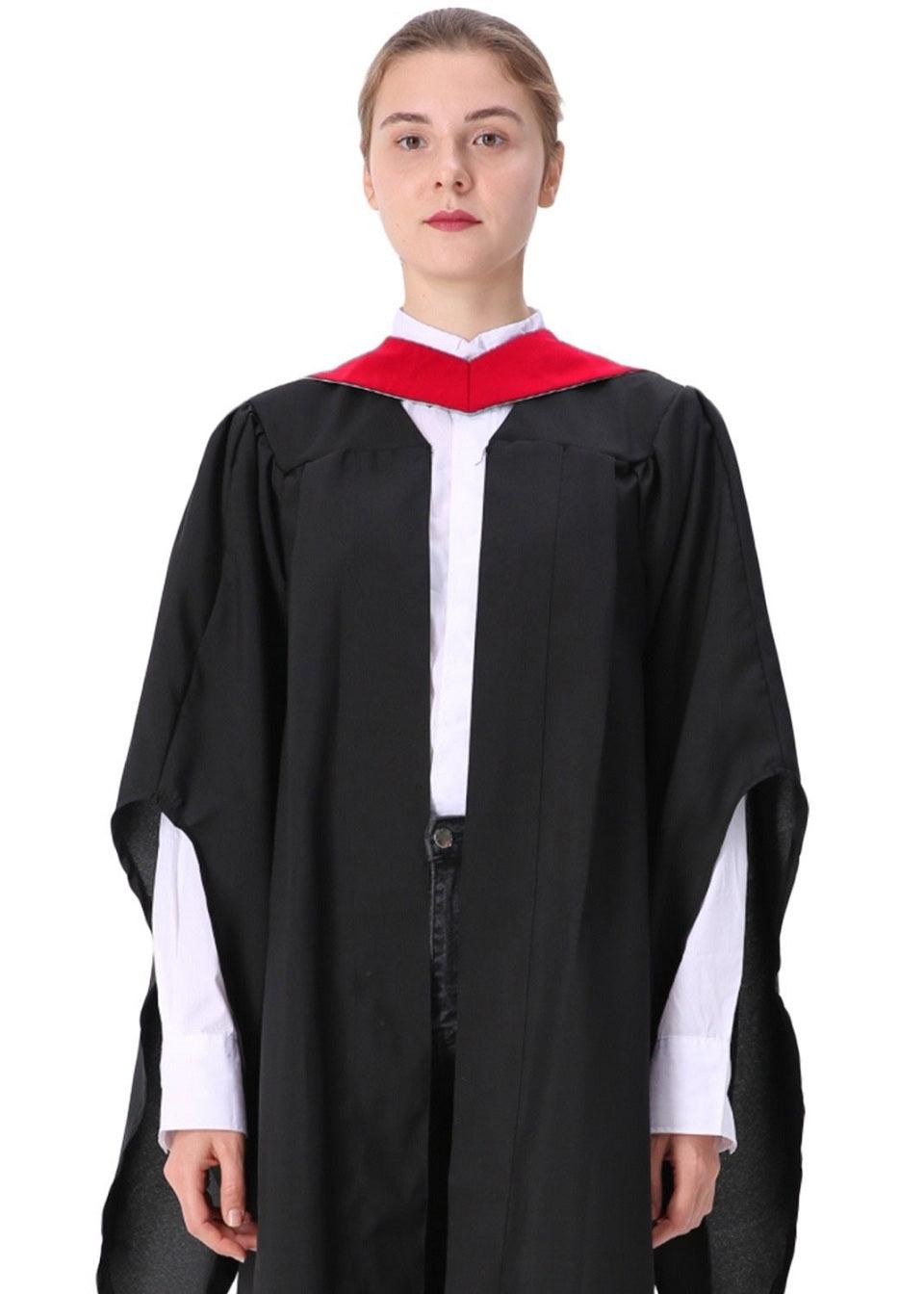 Custom UK British Style Academic Hood - Graduation Cap&Gown