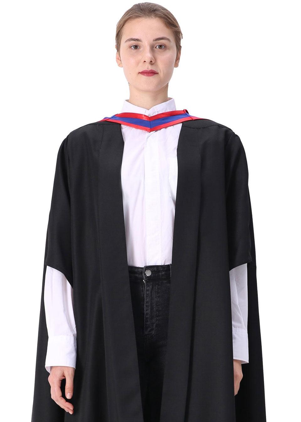 Custom UK British Style Graduation Academic Hood - Graduation Cap&Gown