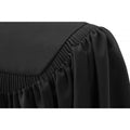 Deluxe Black Junior High/Middle School Cap & Gown - Graduation Cap&Gown