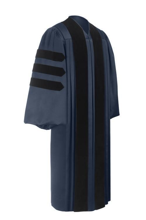 Classic Doctoral Graduation Gown - Graduation Cap&Gown