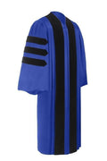 Classic Doctoral Graduation Gown - Graduation Cap&Gown