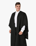 UK British Deluxe Bachelor Academic Gown - Graduation Cap&Gown