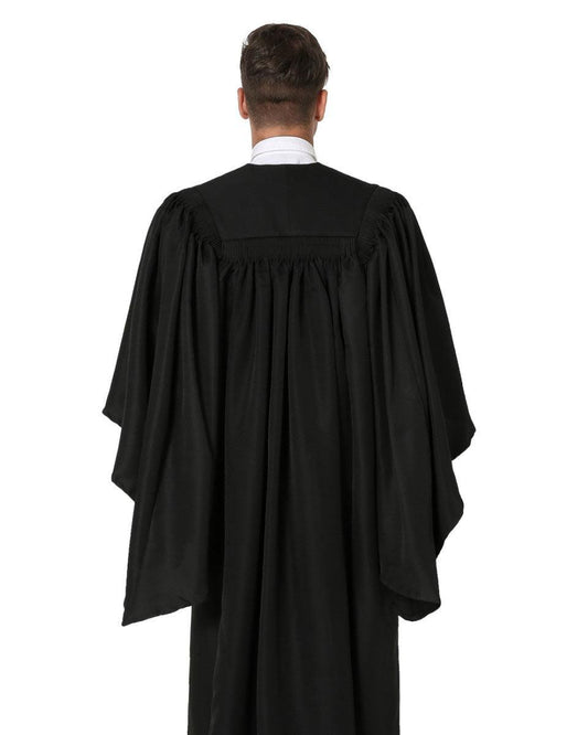 UK British Deluxe Bachelor Academic Gown - Graduation Cap&Gown