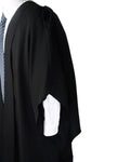 UK British Deluxe Fluted Bachelor Graduation Gown & Mortarboard - Graduation Cap&Gown