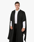 Deluxe Fluted Master Academic Gown - Graduation Cap&Gown