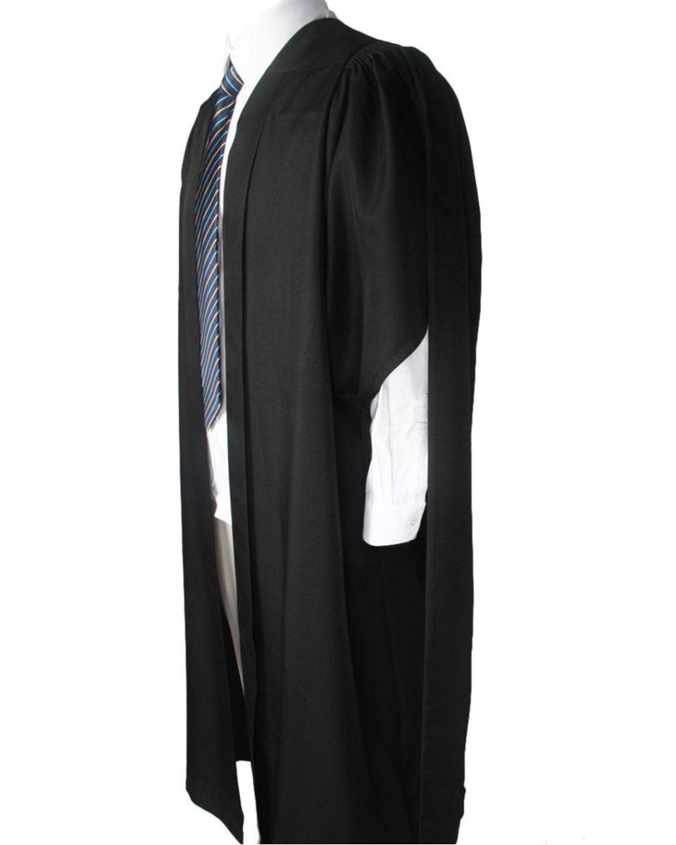 Deluxe Fluted Master Academic Gown - Graduation Cap&Gown