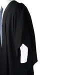 Deluxe Fluted Master Academic Gown & Mortarboard - Graduation Cap&Gown