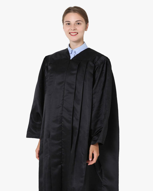 Deluxe Master Graduation Gown Only - Graduation Cap&Gown