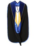 Deluxe PHD Doctoral Hood with Gold Piping - 10 Color Combinations Available - Graduation Cap&Gown