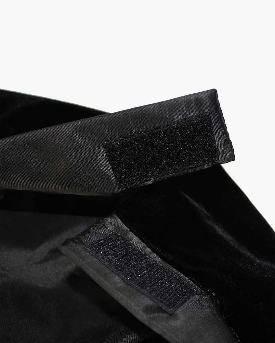 Black Deluxe Doctorate Tam – 4-6-8 Sided Available - Graduation Cap&Gown