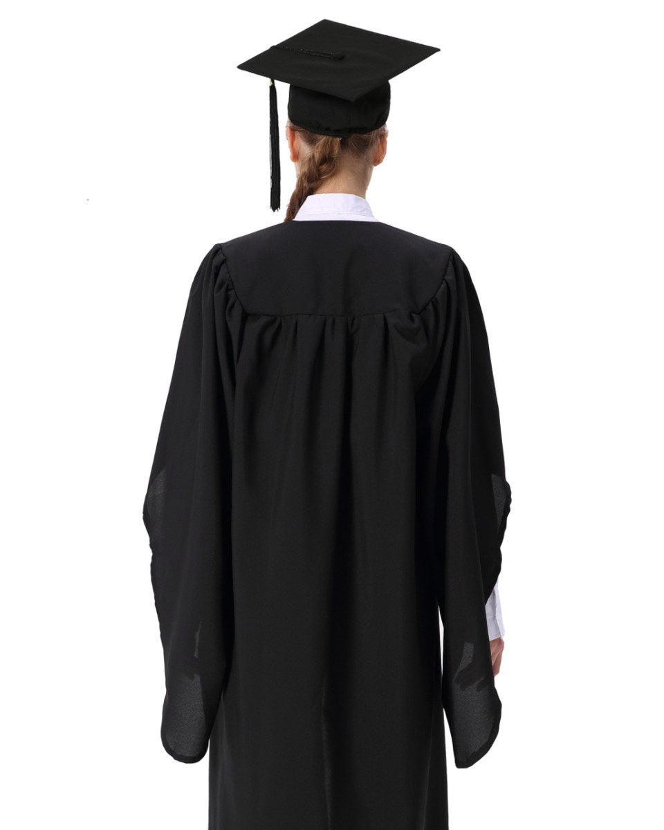 UK British Economy Bachelor Academic Cap & Gown - Graduation Cap&Gown