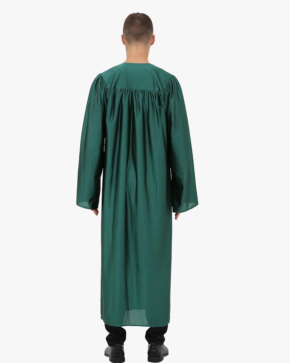 High School Economy Shiny Graduation Gown Only - 12 Colors Available - Graduation Cap&Gown