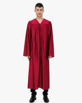 High School Economy Shiny Graduation Gown Only - 12 Colors Available - Graduation Cap&Gown