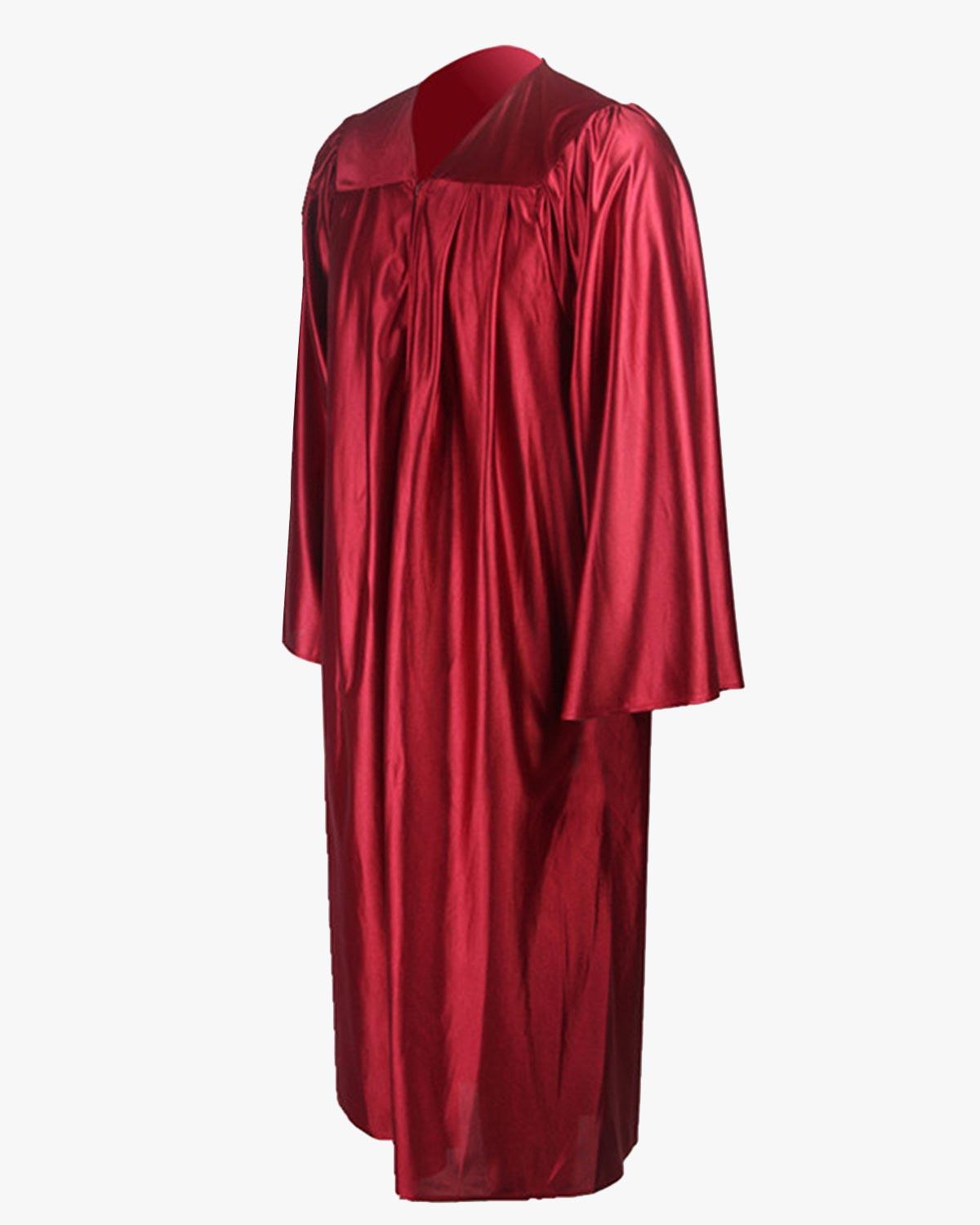 High School Economy Shiny Graduation Gown Only - 12 Colors Available - Graduation Cap&Gown