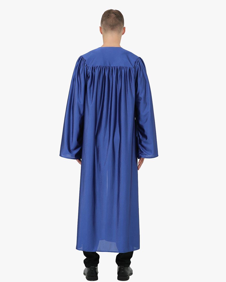 High School Economy Shiny Graduation Gown Only - 12 Colors Available - Graduation Cap&Gown