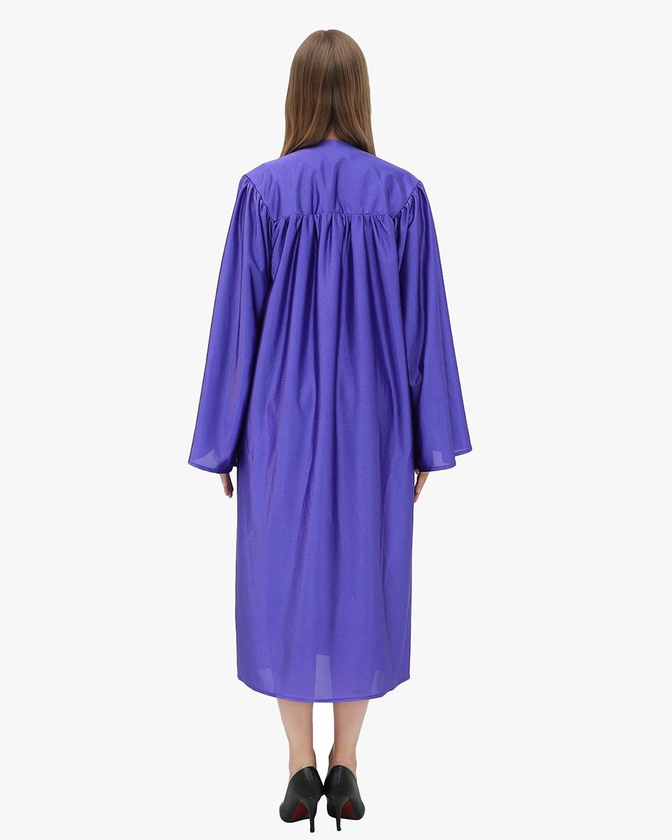 High School Economy Shiny Graduation Gown Only - 12 Colors Available - Graduation Cap&Gown