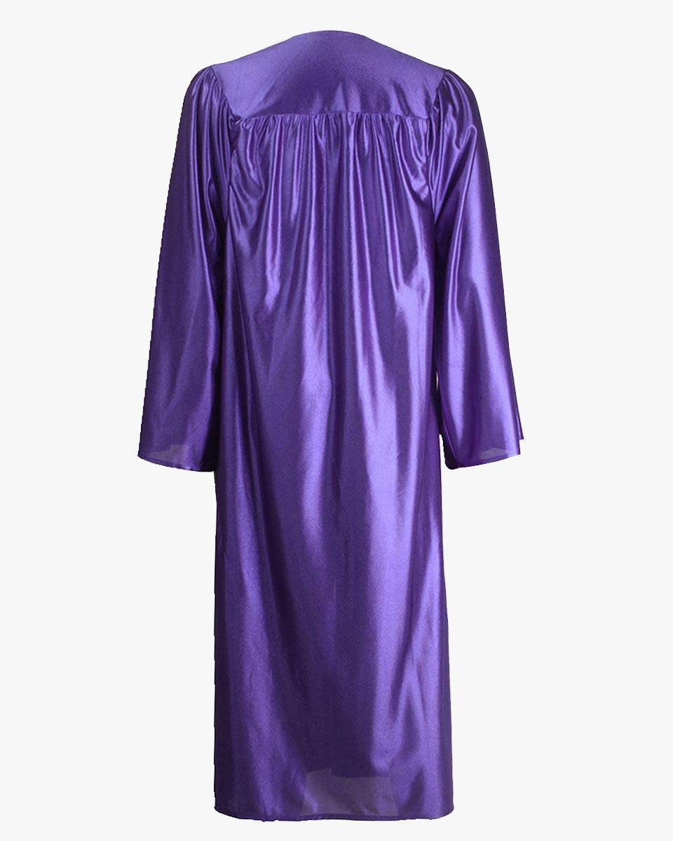 High School Economy Shiny Graduation Gown Only - 12 Colors Available - Graduation Cap&Gown