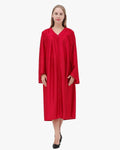 High School Economy Shiny Graduation Gown Only - 12 Colors Available - Graduation Cap&Gown