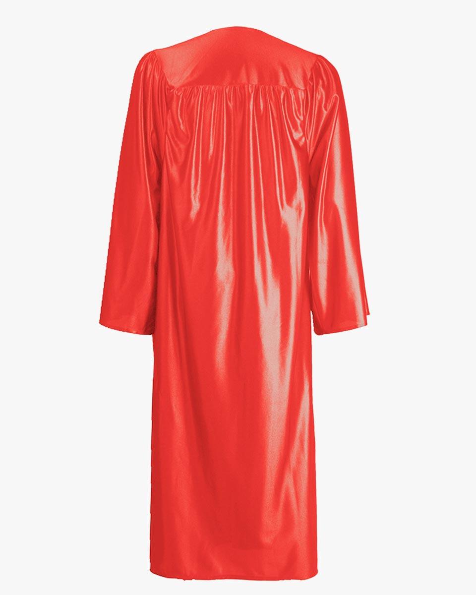 High School Economy Shiny Graduation Gown Only - 12 Colors Available - Graduation Cap&Gown