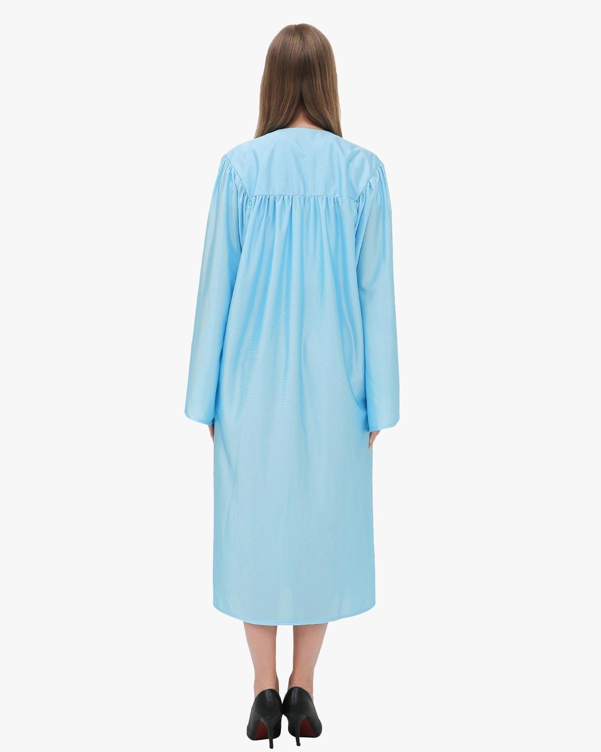 High School Economy Shiny Graduation Gown Only - 12 Colors Available - Graduation Cap&Gown