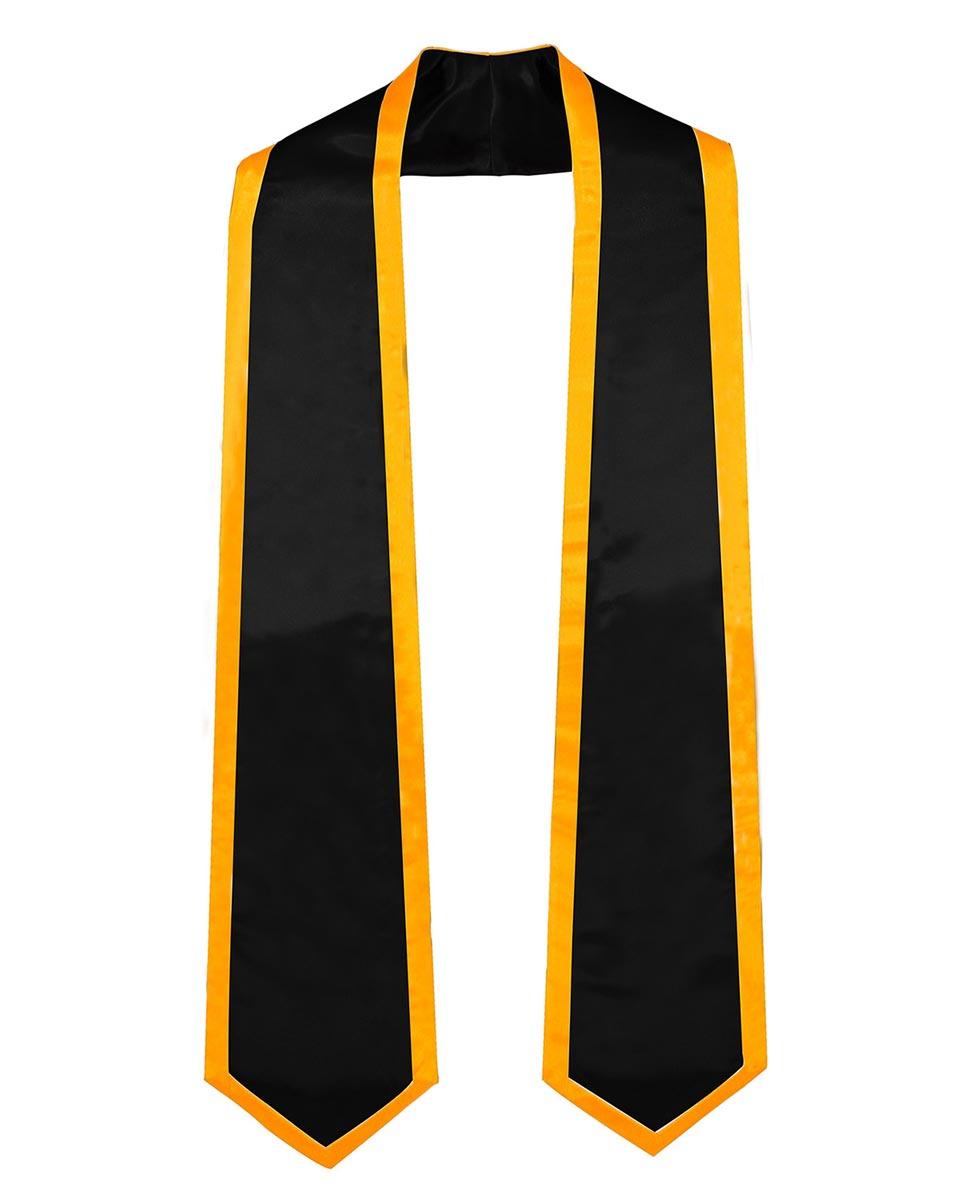 Graduation Stoles Classic End With Trim - 11 Colors Available - Graduation Cap&Gown