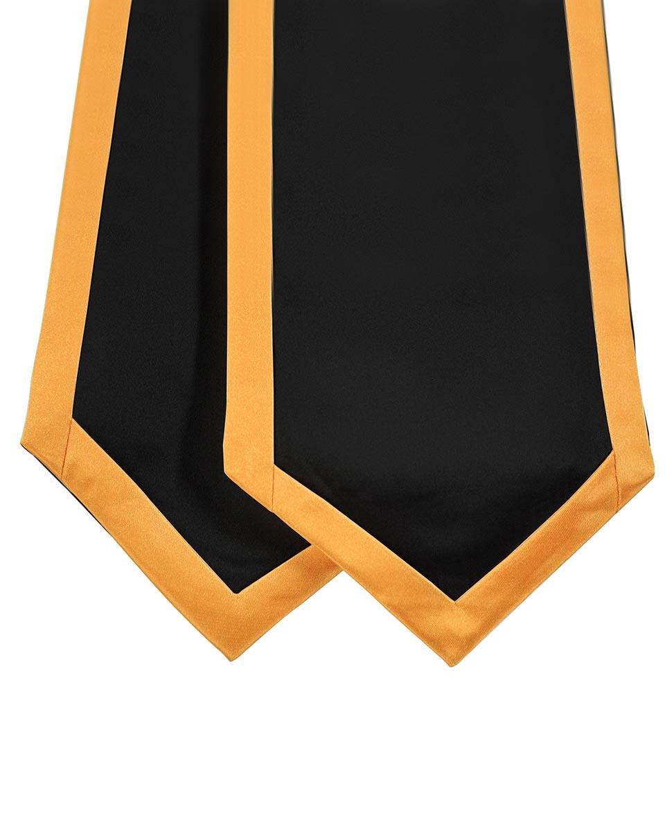 Graduation Stoles Classic End With Trim - 11 Colors Available - Graduation Cap&Gown