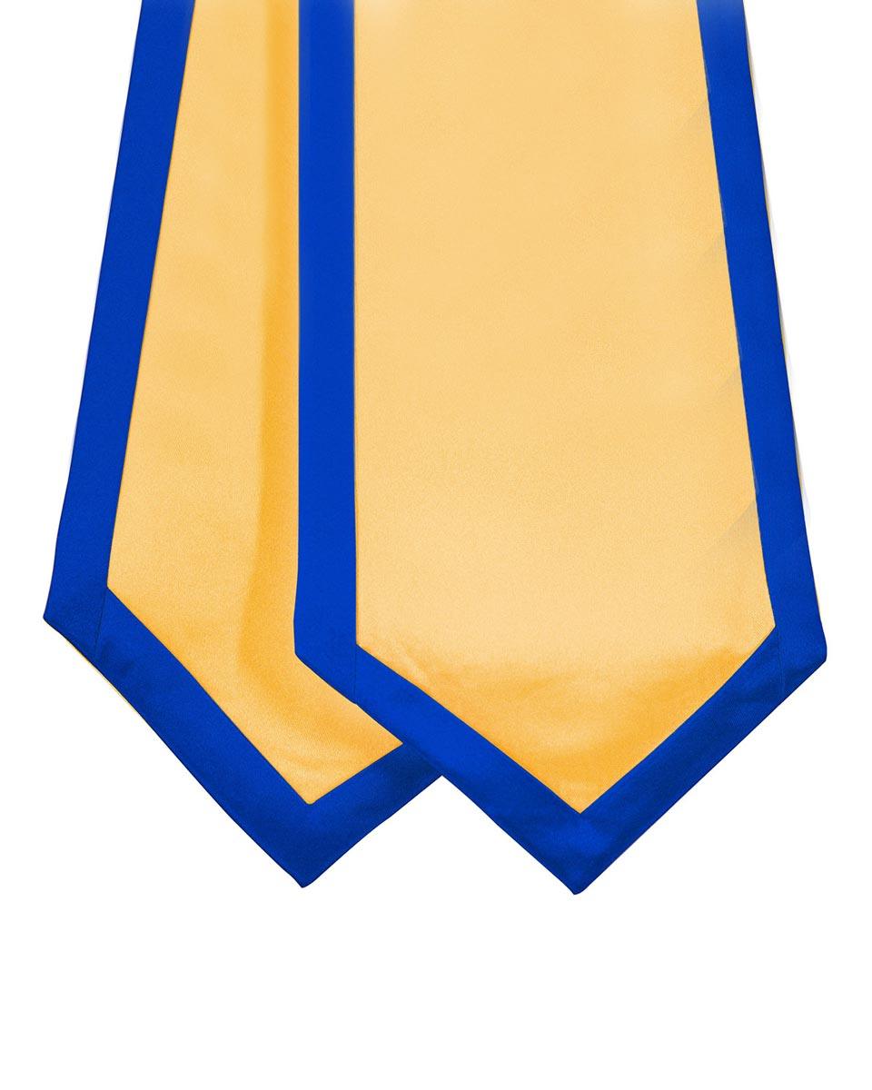 Graduation Stoles Classic End With Trim - 11 Colors Available - Graduation Cap&Gown