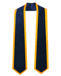 Graduation Stoles Classic End With Trim - 11 Colors Available - Graduation Cap&Gown