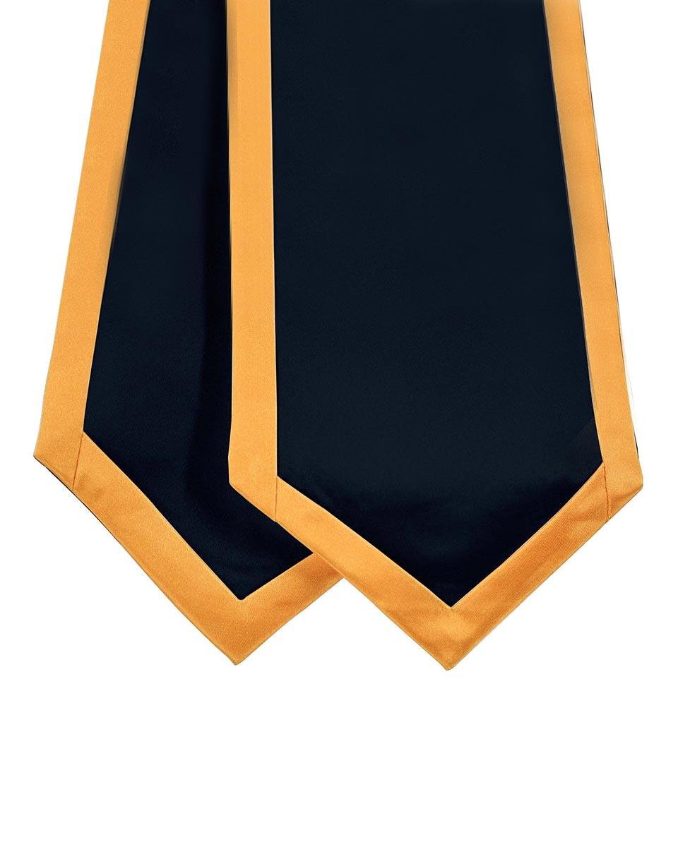 Graduation Stoles Classic End With Trim - 11 Colors Available - Graduation Cap&Gown