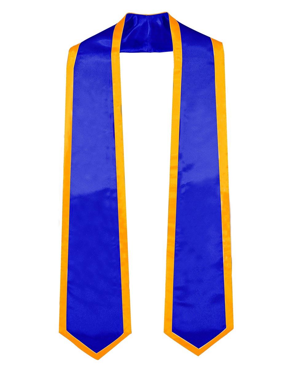 Graduation Stoles Classic End With Trim - 11 Colors Available - Graduation Cap&Gown
