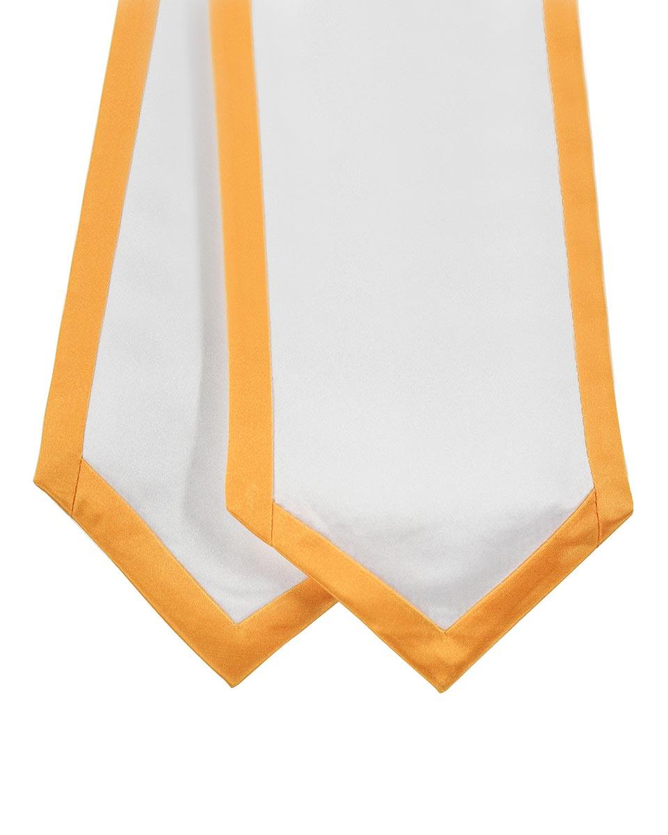 Graduation Stoles Classic End With Trim - 11 Colors Available - Graduation Cap&Gown