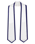 Graduation Stoles Classic End With Trim - 11 Colors Available - Graduation Cap&Gown