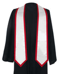Graduation Stoles Classic End With Trim - 11 Colors Available - Graduation Cap&Gown