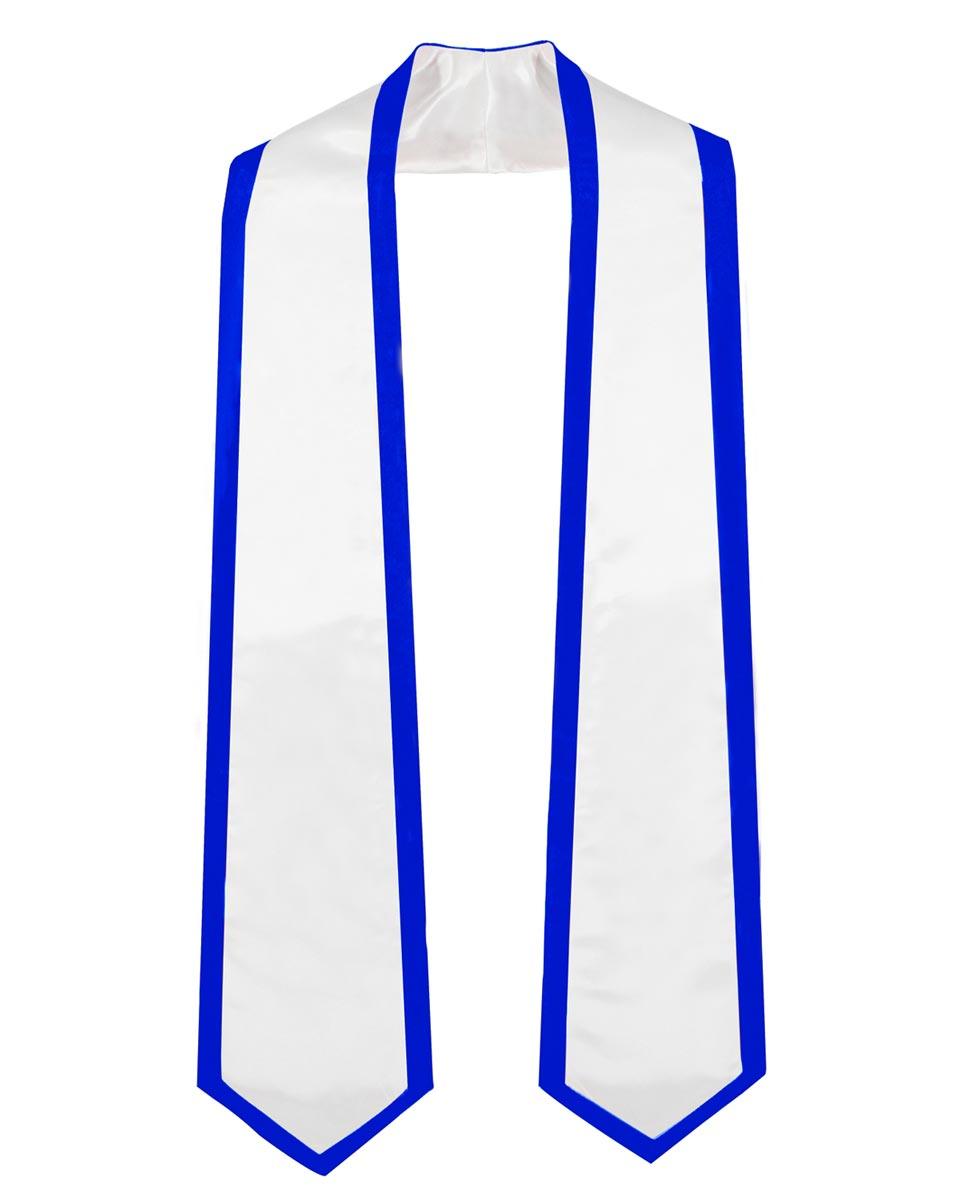 Graduation Stoles Classic End With Trim - 11 Colors Available - Graduation Cap&Gown