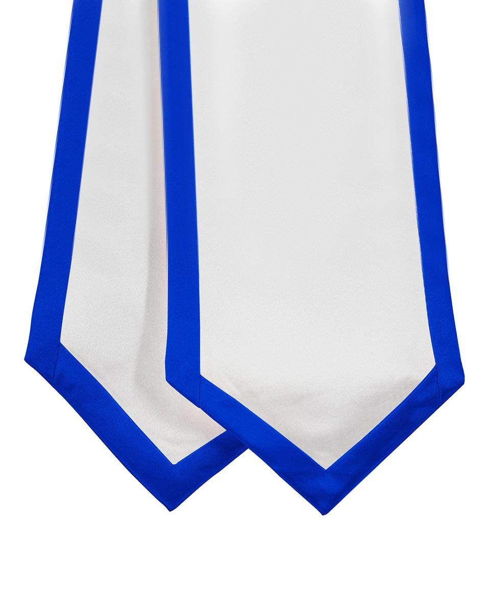 Graduation Stoles Classic End With Trim - 11 Colors Available - Graduation Cap&Gown