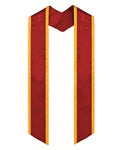 Graduation Stole Angled End With Trim - 11 Colors Available - Graduation Cap&Gown
