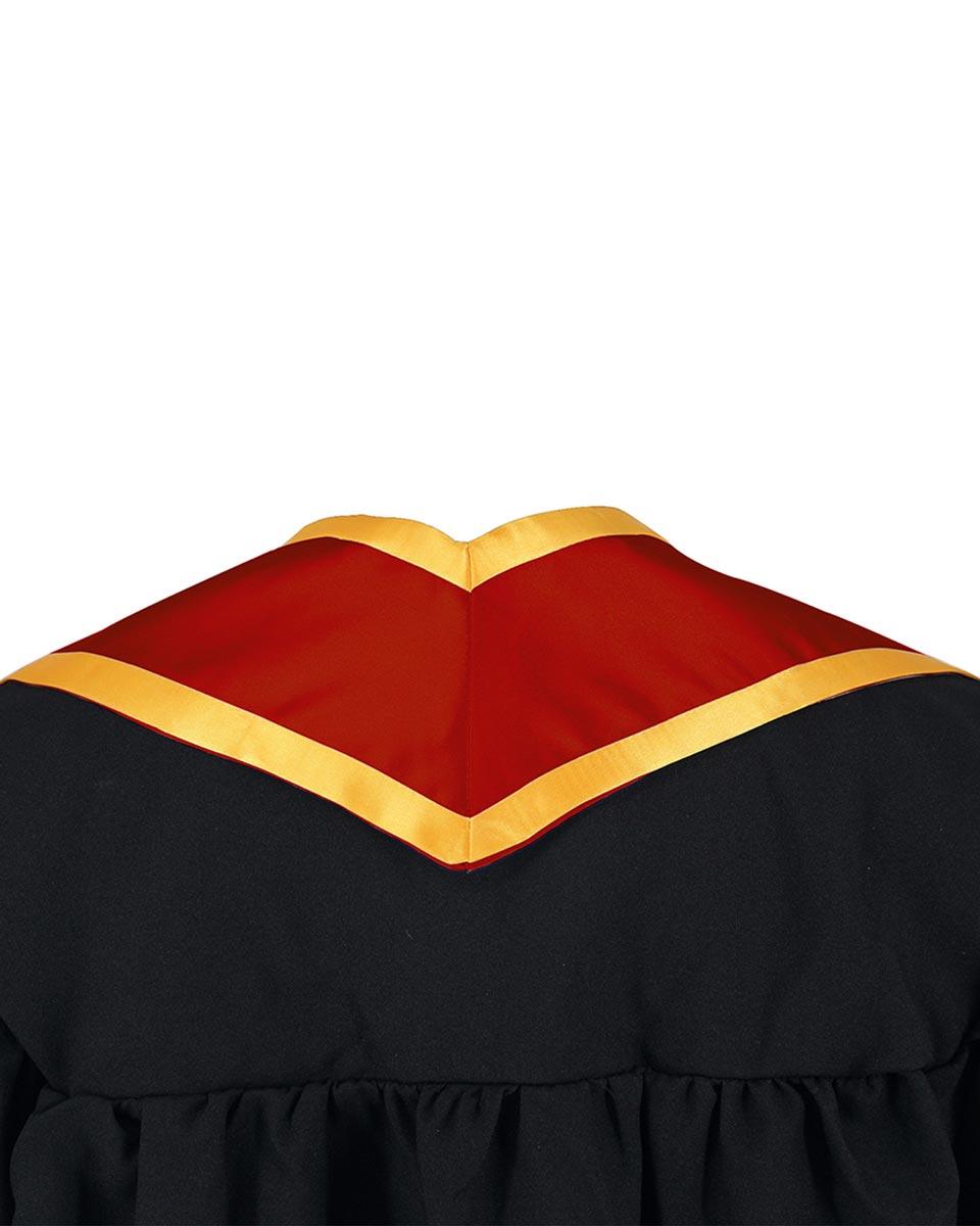Graduation Stole Angled End With Trim - 11 Colors Available - Graduation Cap&Gown