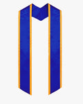 Graduation Stole Angled End With Trim - 11 Colors Available - Graduation Cap&Gown