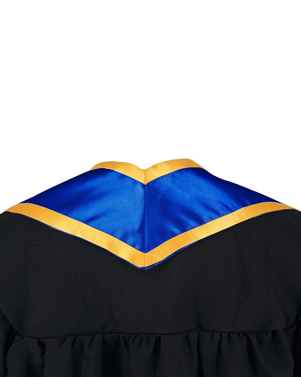 Graduation Stole Angled End With Trim - 11 Colors Available - Graduation Cap&Gown