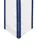 Graduation Stole Angled End With Trim - 11 Colors Available - Graduation Cap&Gown