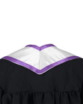 Graduation Stole Angled End With Trim - 11 Colors Available - Graduation Cap&Gown
