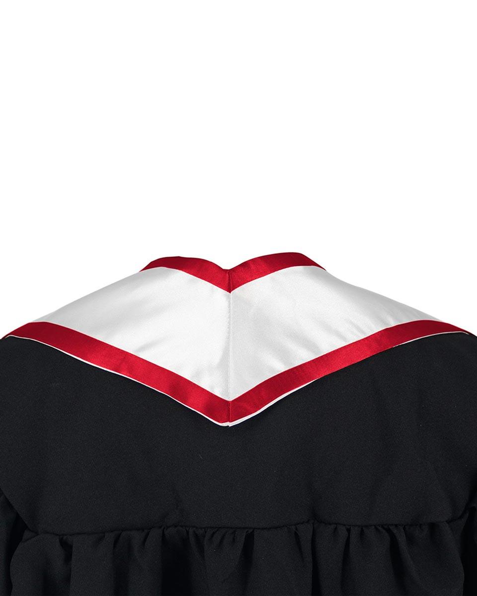 Graduation Stole Angled End With Trim - 11 Colors Available - Graduation Cap&Gown