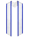 Graduation Stole Angled End With Trim - 11 Colors Available - Graduation Cap&Gown