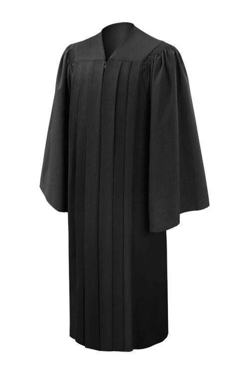 Deluxe Black Elementary Gown - Graduation Cap&Gown
