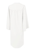 Matte White Bachelors Academic Gown - Graduation Cap&Gown