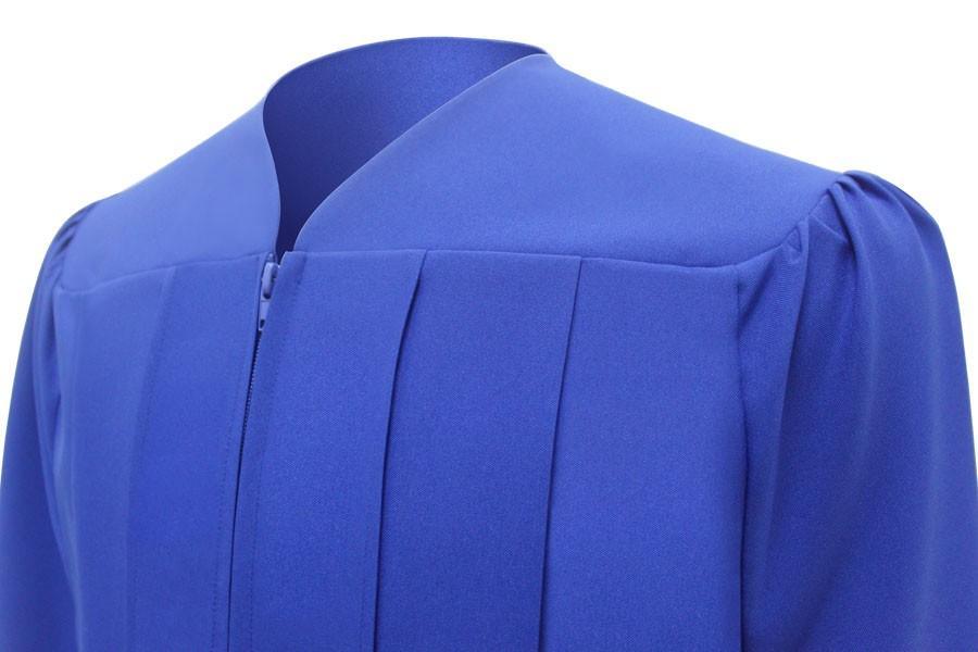 Matte Royal Blue Bachelors Academic Gown - Graduation Cap&Gown